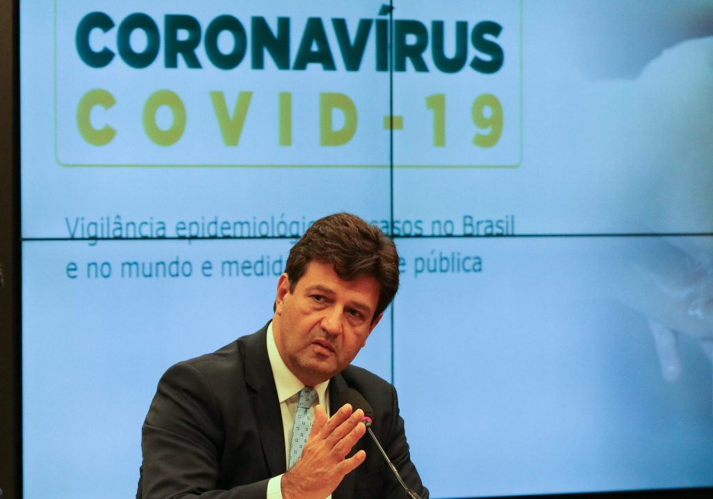 Brazilian Health Minister Luiz Henrique Mandetta.