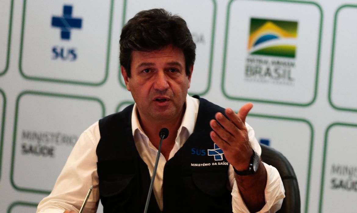Brazilian Minister of Health Luiz Henrique Mandetta.