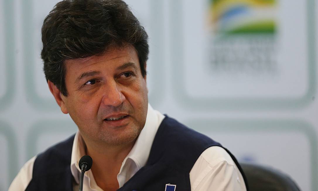 Brazilian Health Minister Luiz Henrique Mandetta.
