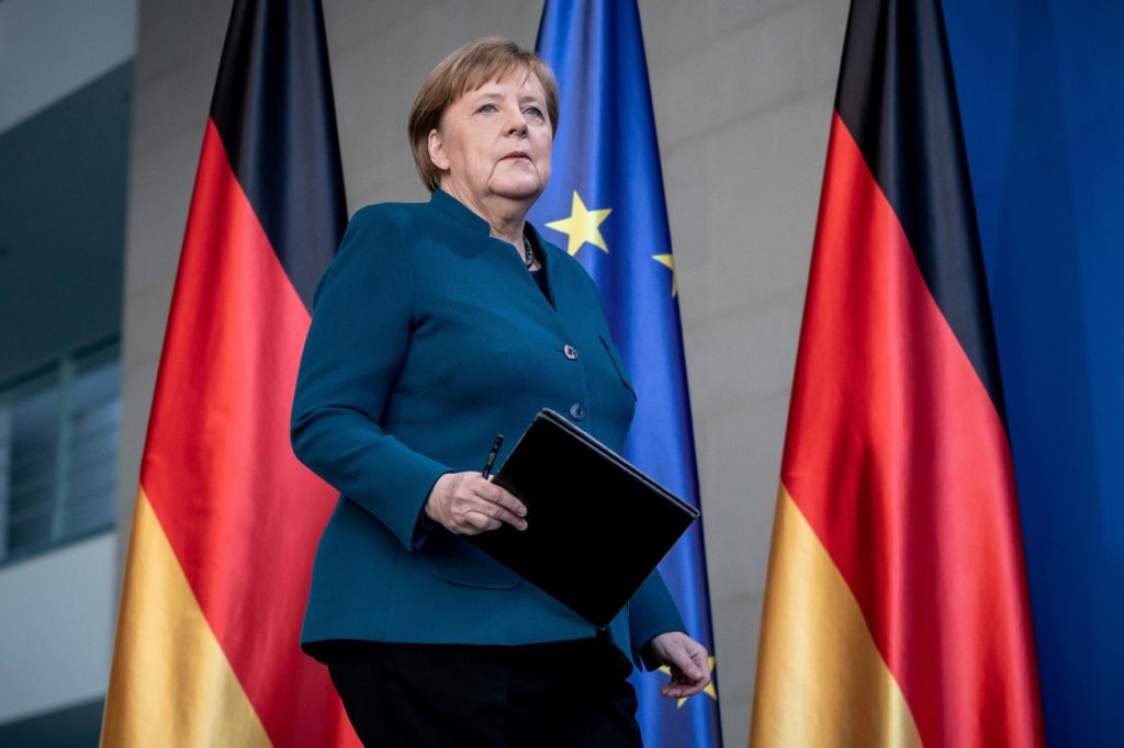 German Chancellor Angela Merkel.