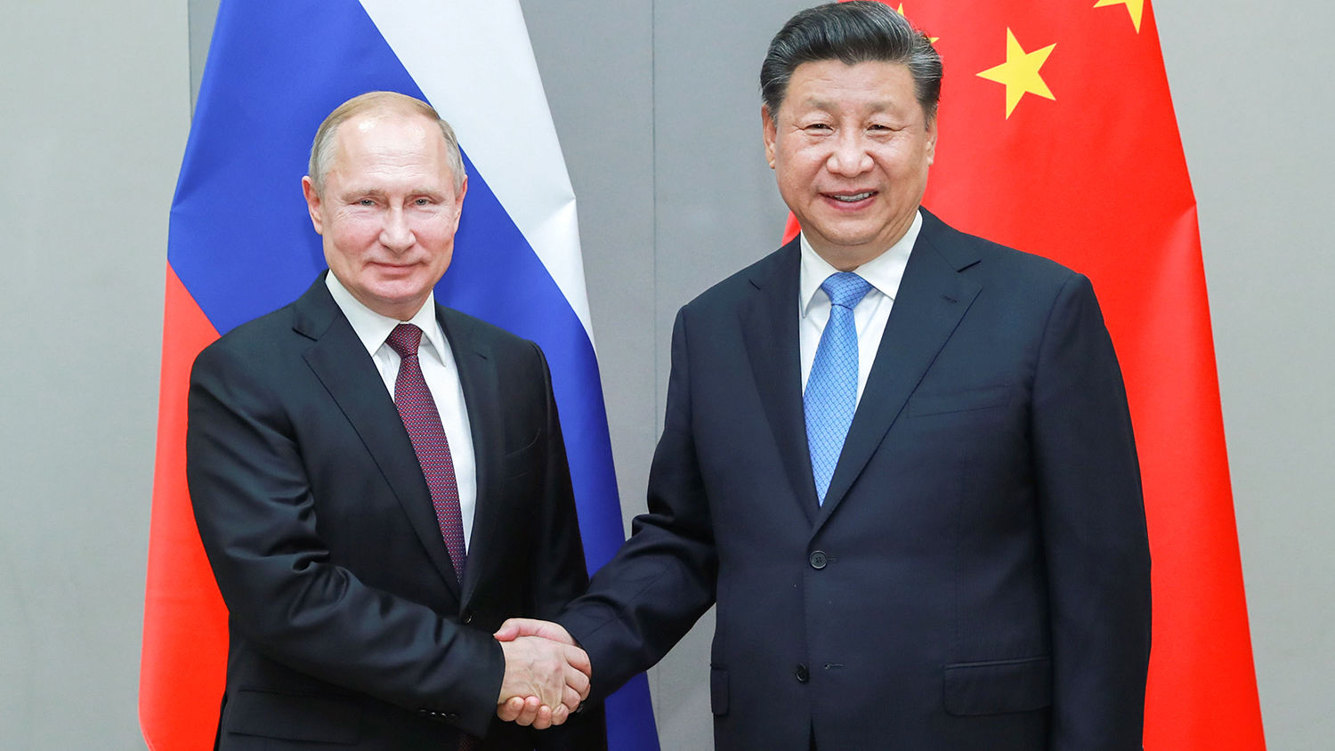This time it is China and Russia, which the US has named as global rivals in the 2017 National Security Strategy.