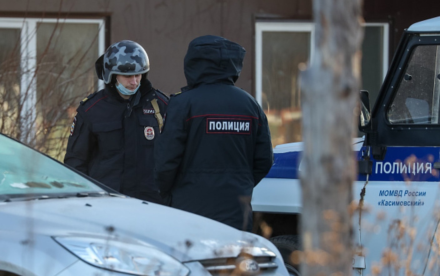 The incident was recorded in Yelatma, a Russian village about 200 kilometers from Moscow.