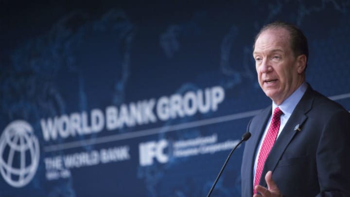 World Bank Group President David Malpass said the poverty rate is expected to grow this year for the first time since 1998 as a result of the economic crisis triggered by the coronavirus.