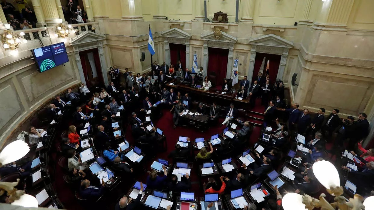 The Argentinian Congress in Buenos Aires.