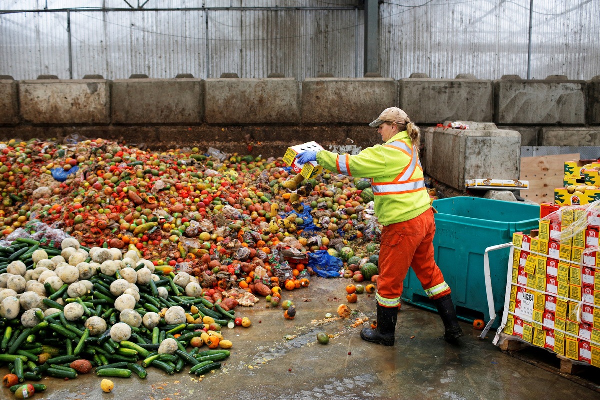 Waste may not be higher than usual, as 30 percent of global food production ends up in landfills.
