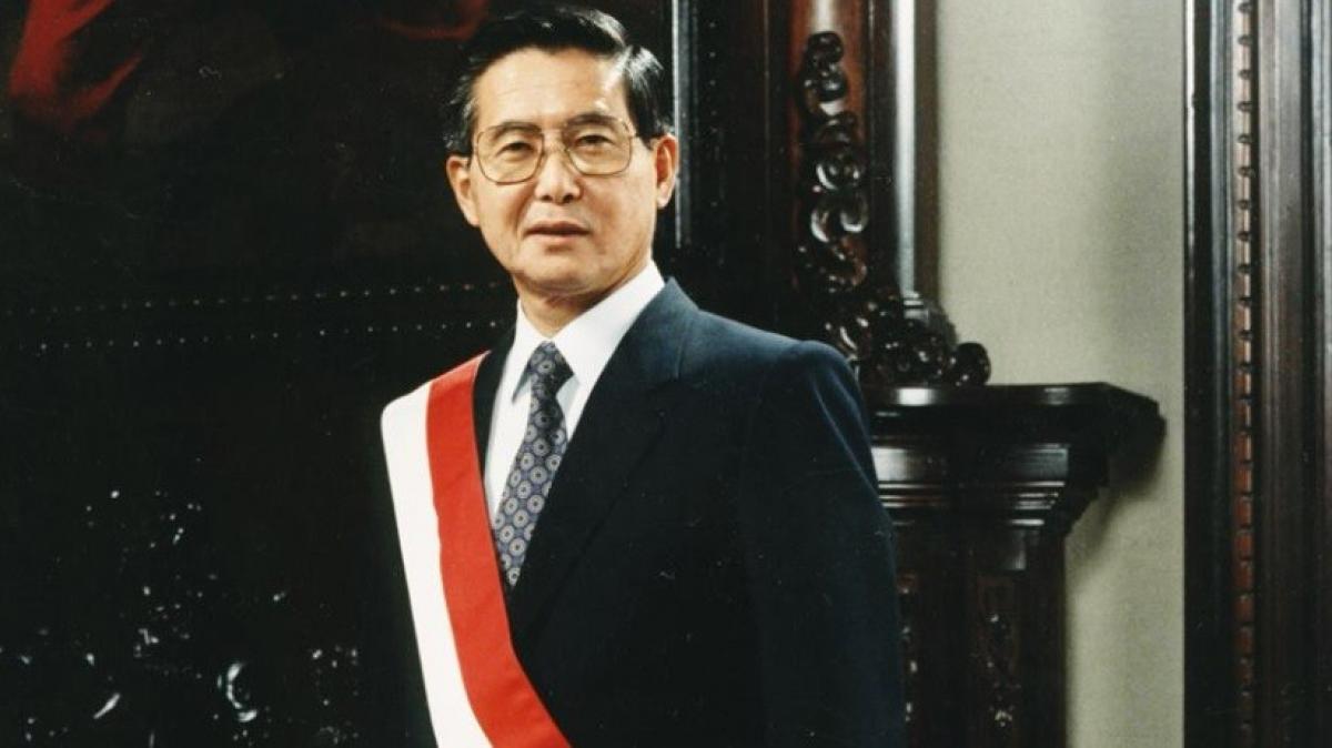 Former Peruvian President Alberto Fujimori.
