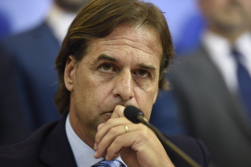Uruguayan President Luis Lacalle Pou.