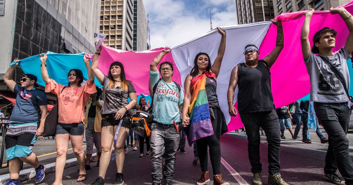 March in support of transgender people.