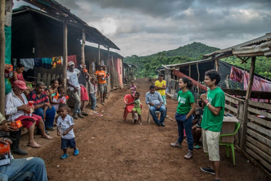 The major outbreaks in Colombia occurred in large cities such as Bogotá, Cali and Cartagena.