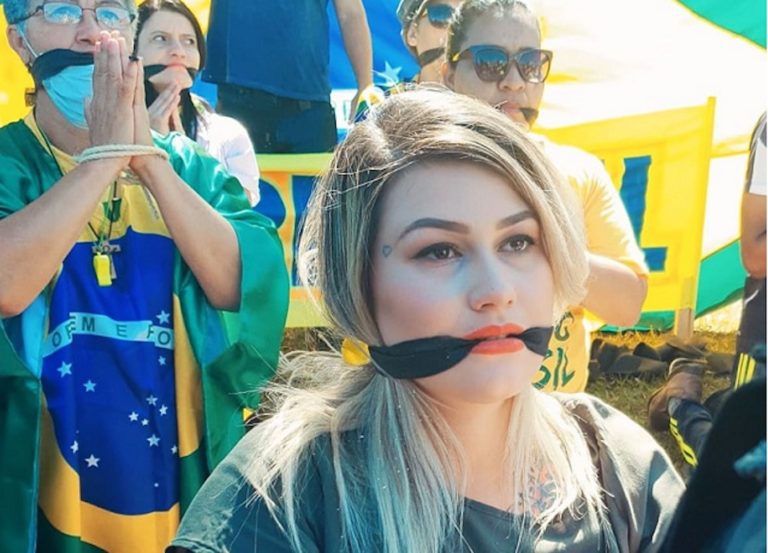Sara Winter’s Critics Say She Is an Opportunist, Not an Activist