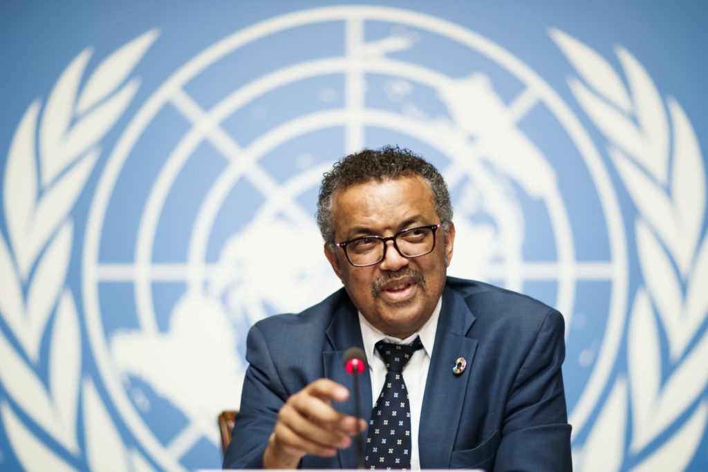Tedros Adhanom Ghebreyesus, Director-General of the World Health Organization.
