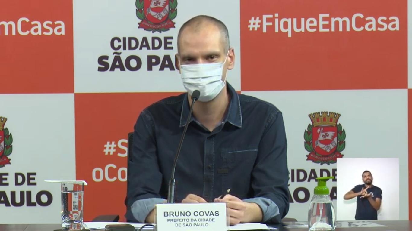 São Paulo City Mayor Bruno Covas.