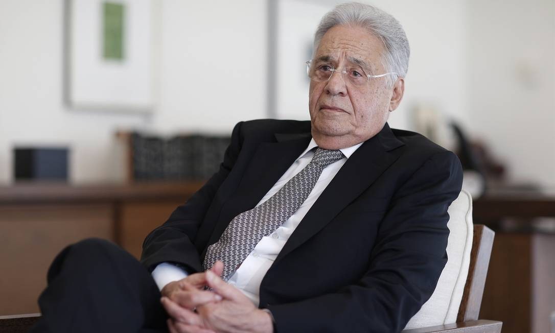 Former Brazilian President Fernando Henrique Cardoso.
