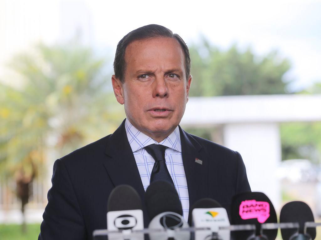 The governor of São Paulo, João Doria, reiterated his solidarity with the Federal Supreme Court (STF) and its justices after fireworks shooting at the body's building by supporters of President Jair Bolsonaro this weekend.