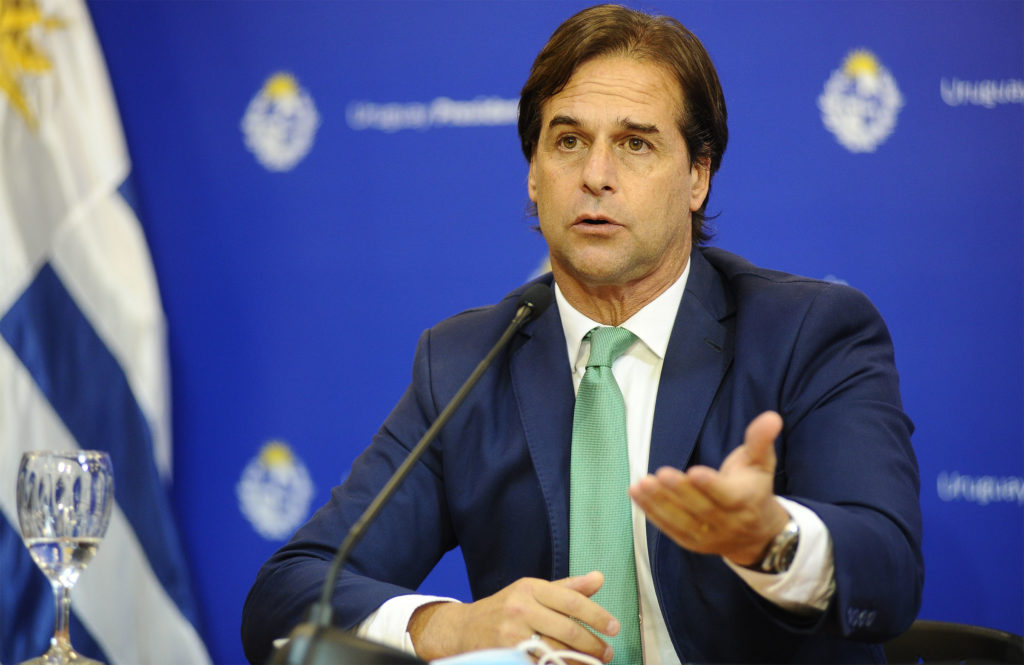 Uruguayan President Luis Lacalle Pou.