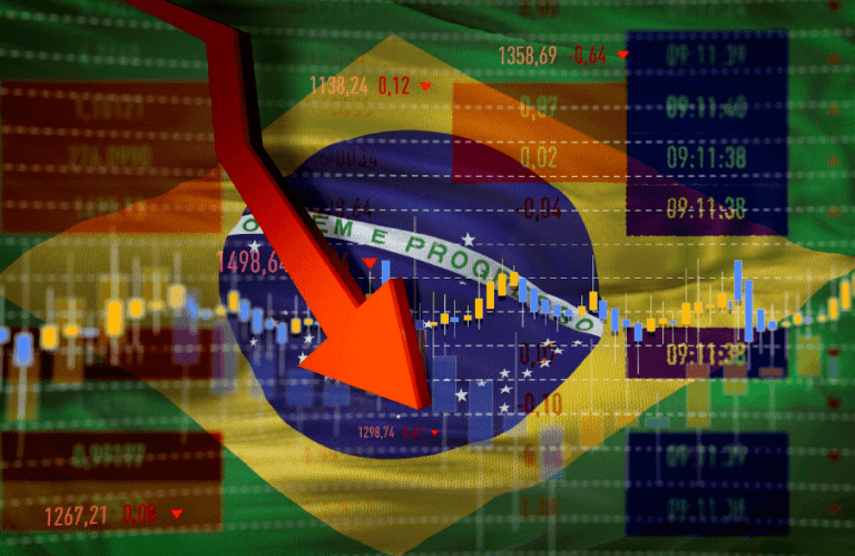 April Economic Activity in Brazil Down Record 9.73 Percent from March