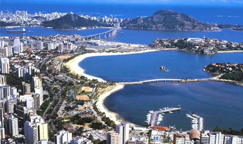 Vitória is the capital of Espírito Santo State.