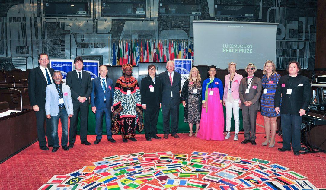 Given the novel coronavirus pandemic, the Luxembourg World Peace Forum award ceremony, which was scheduled for May 27th, was deferred to May 28th, 2021.