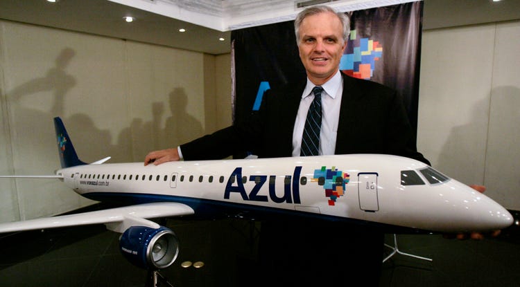 David Neeleman, creator and owner of Azul.