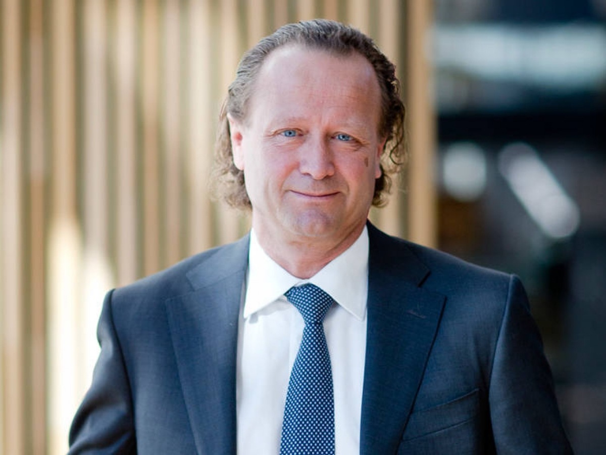 Jan Erik Saugestad, Storebrand's CEO.