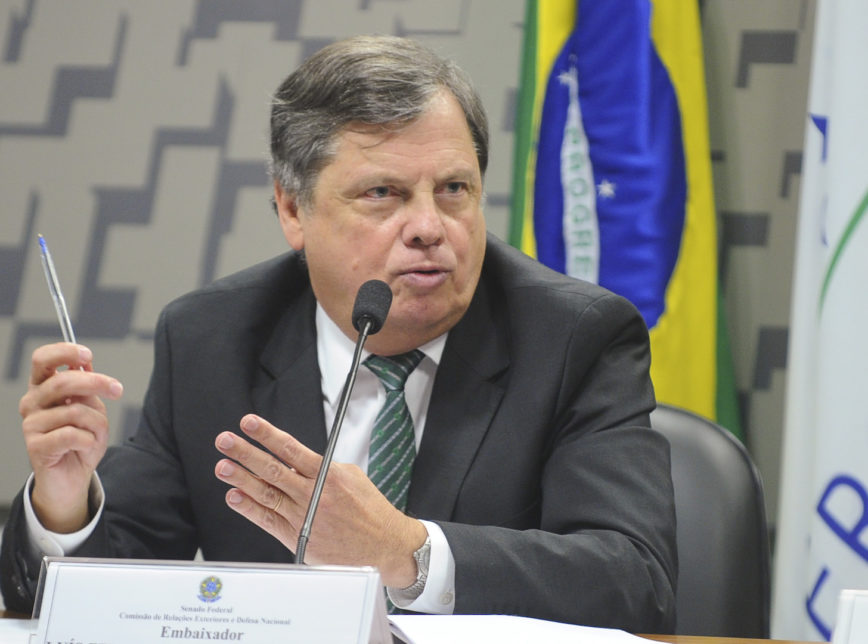 Brazilian Ambassador to France, Luis Fernando Serra