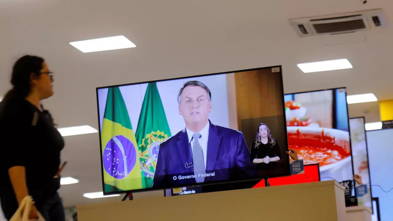 Brazil's most famous infected person is President Jair Bolsonaro.