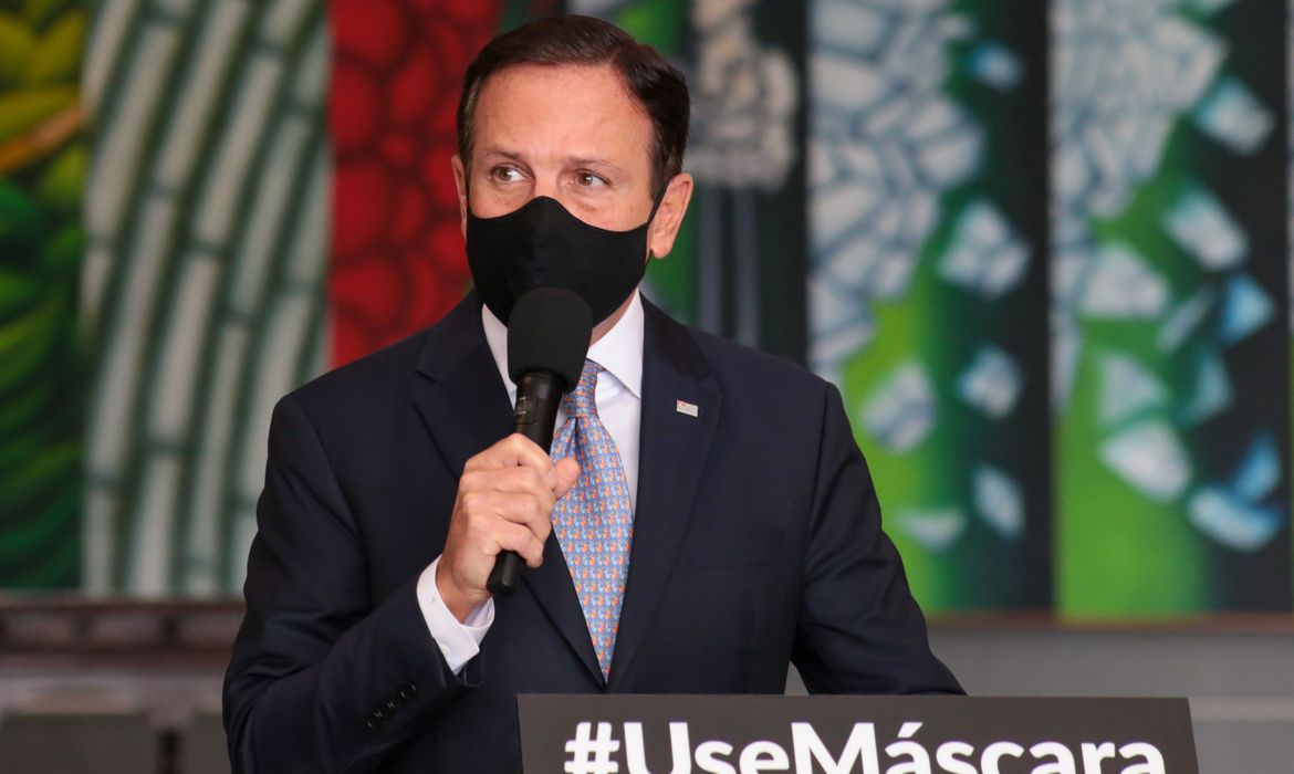 São Paulo State Governor, João Doria.