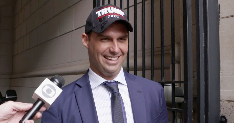 Federal Deputy Eduardo Bolsonaro, son of Brazilian President Jair Bolsonaro.