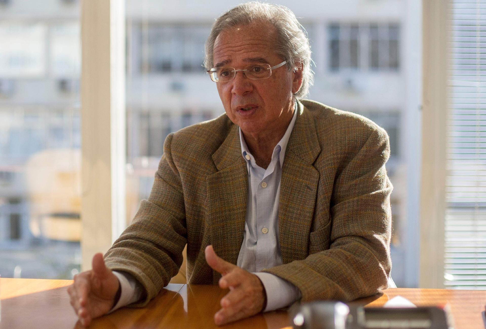Brazilian Economy Minister Paulo Guedes.