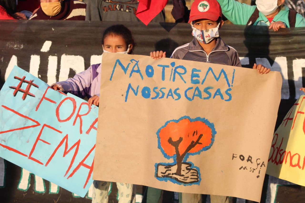 The families had been living there on occupied land for over 20 years.