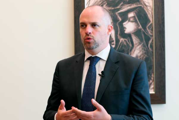 Ecuador's Labor Minister, Andrés Isch.