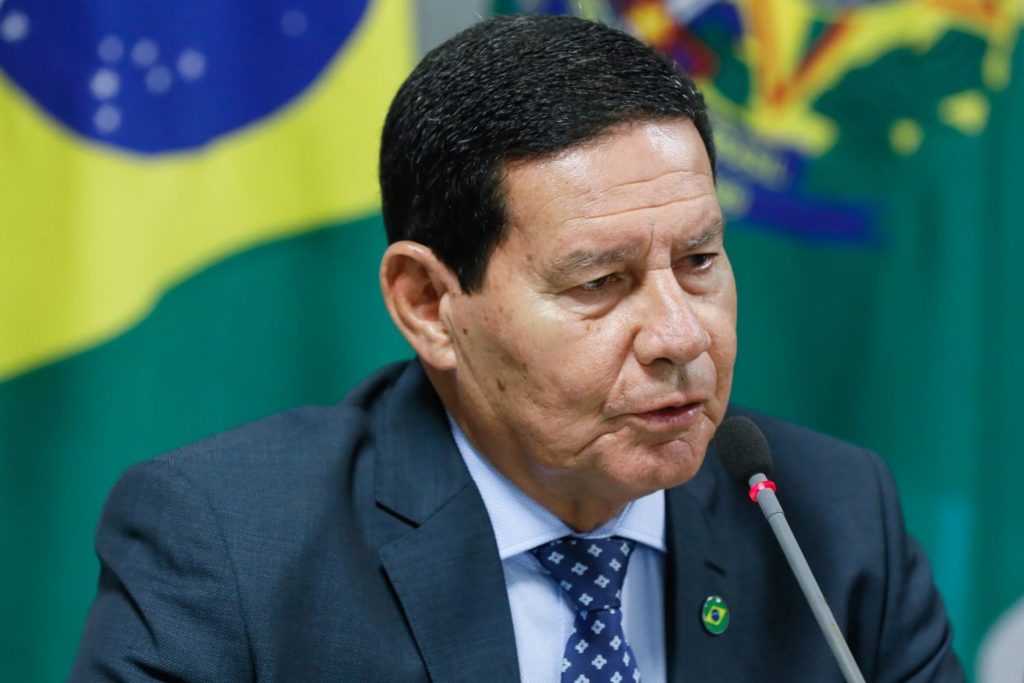 Brazilian Vice President Hamilton Mourão.
