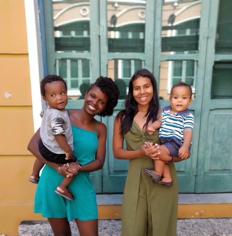 Psychologist Ingrid Siss and her family