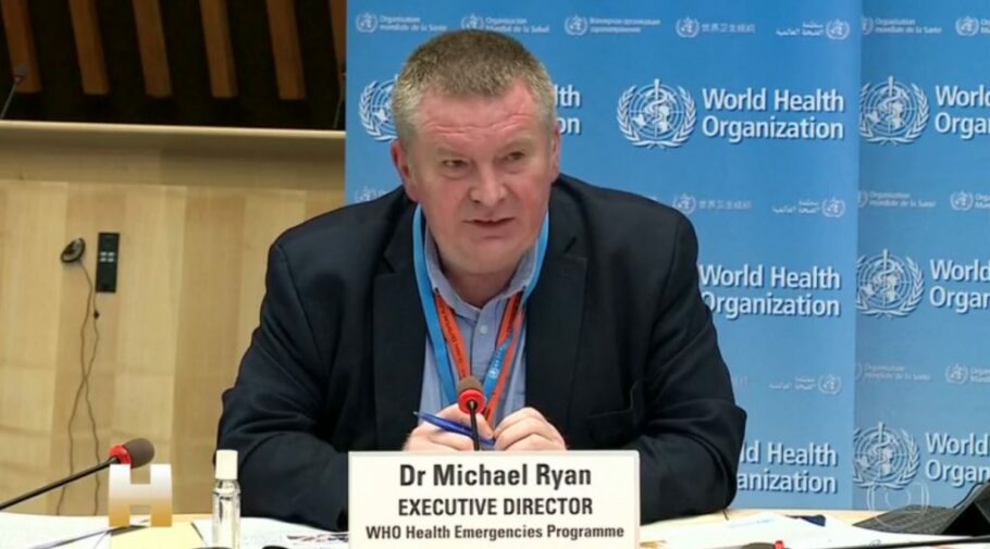 The World Health Organization (WHO) emergency director, Michael Ryan.