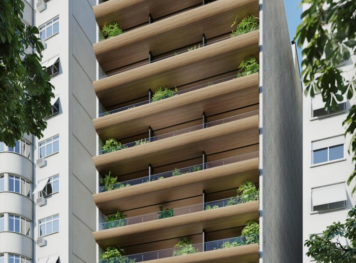The Atlantico Bait luxury condominium, owned by Bait Incorporator, features 50 units, 38 of which overlooking the sea.