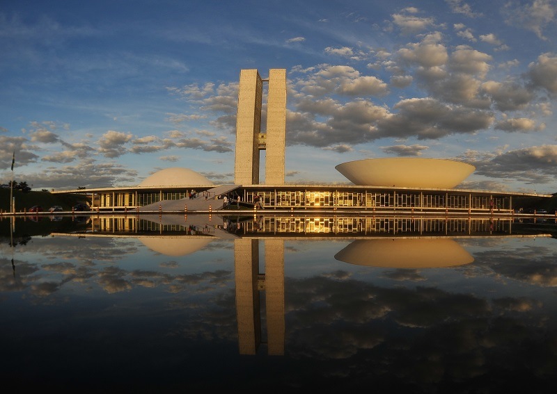 The Brazilian Congress in Brasília.