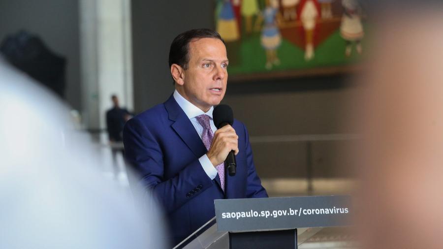 São Paulo State Governor João Doria.