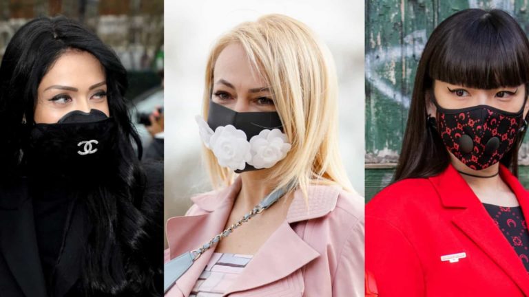 Masks Feature Colors and Prints, Become Fashion Accesories