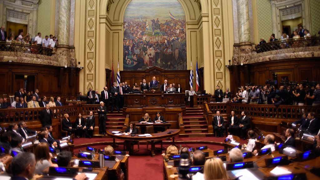 Uruguay's Chamber of Deputies.