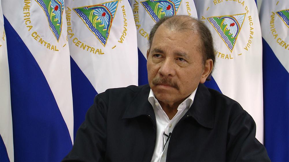 Nicaraguan President Daniel Ortega.