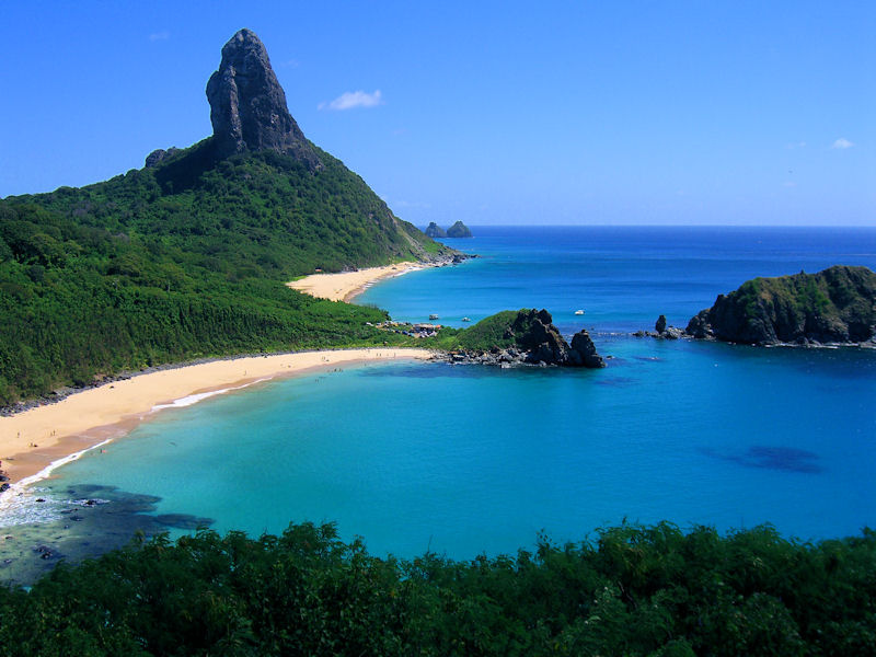 Visitors must provide a positive virus test result that is at least 20 days old along with payment of the Fernando de Noronha environmental conservation tax.