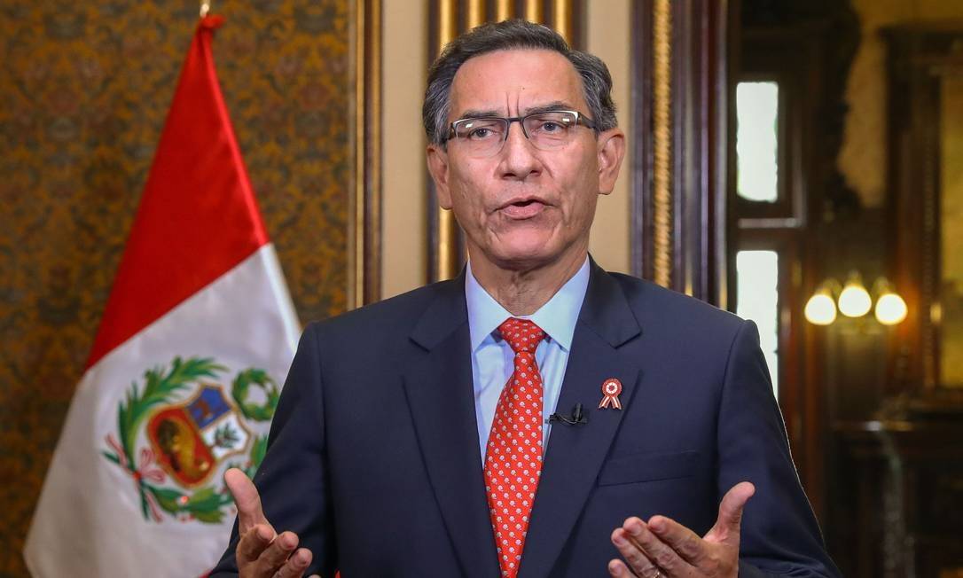 Peru's President Martín Vizcarra.