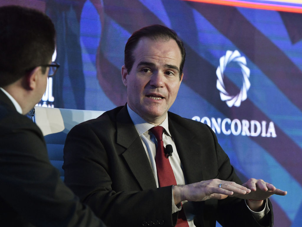 Mauricio Claver-Carone was elected the new president of the Inter-American Development Bank.