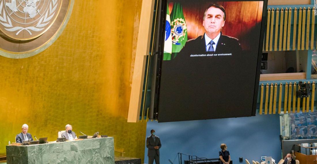 Bolsonaro's speech prompted reactions from organizations linked to environmental and human rights protection.