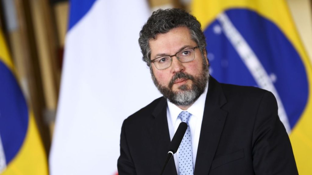 Brazilian Minister of Foreign Relations, Ernesto Araújo.