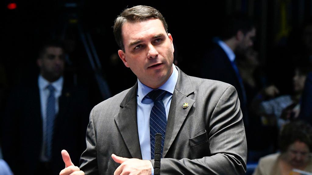 Senator Flávio Bolsonaro, son of Brazilian President Jair Bolsonaro.