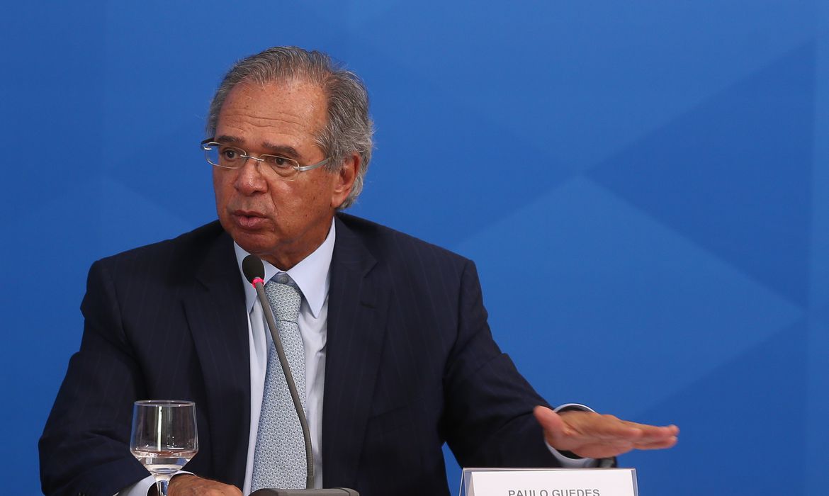 Brazilian Economy Minister Paulo Guedes.