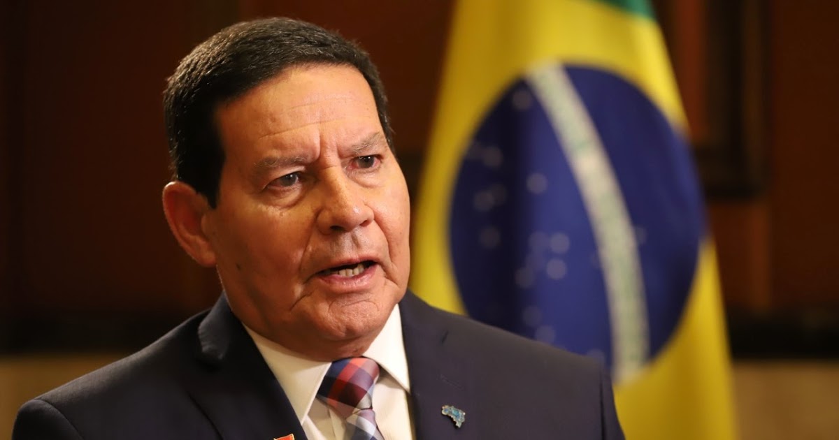 Brazilian Vice President Hamilton Mourão.