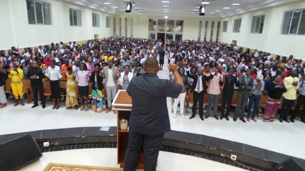 This was the first weekend that religious services were restarted in Luanda since March when a state of emergency was declared in Angola due to the Covid-19 pandemic.