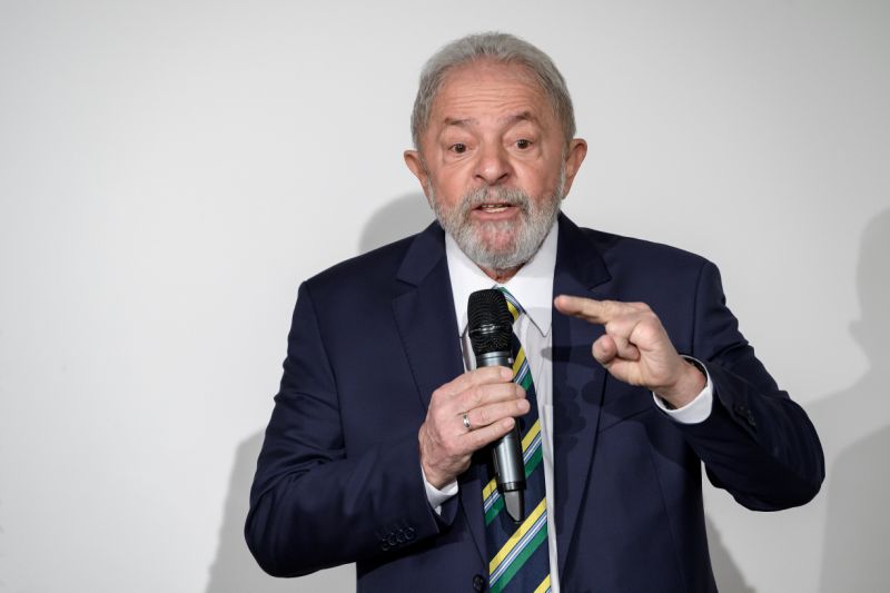 Former Brazilian President Luiz Inácio Lula da Silva.